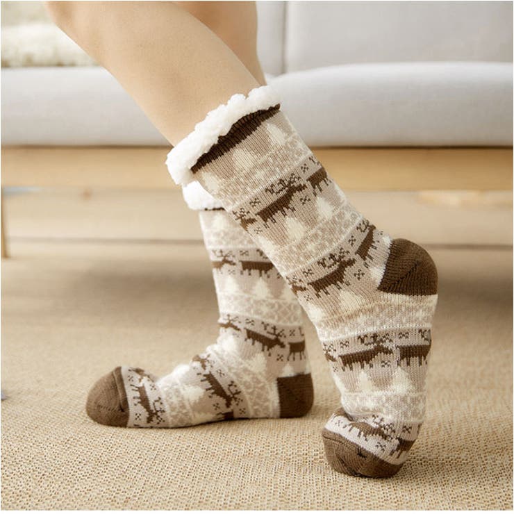 あったか極厚靴下 秋冬 ykb217 | BACKYARD FAMILY | 詳細画像1 