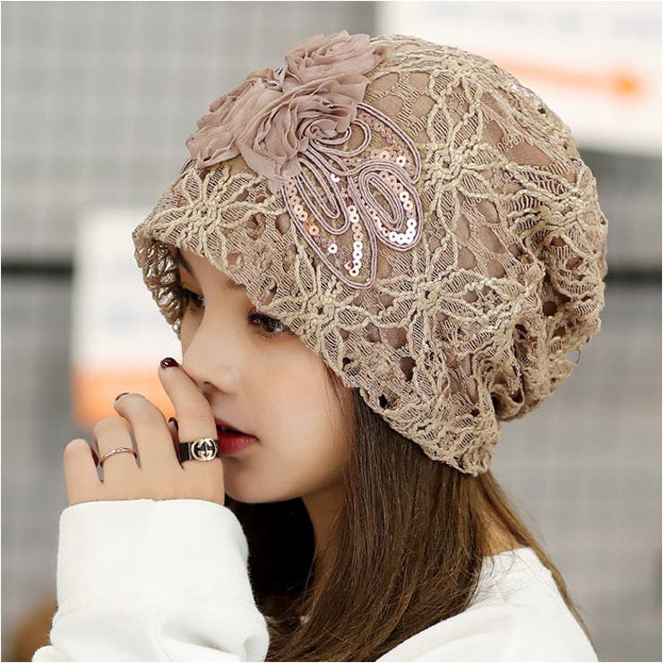 帽子 レース レディース kbeanie03 | BACKYARD FAMILY | 詳細画像1 