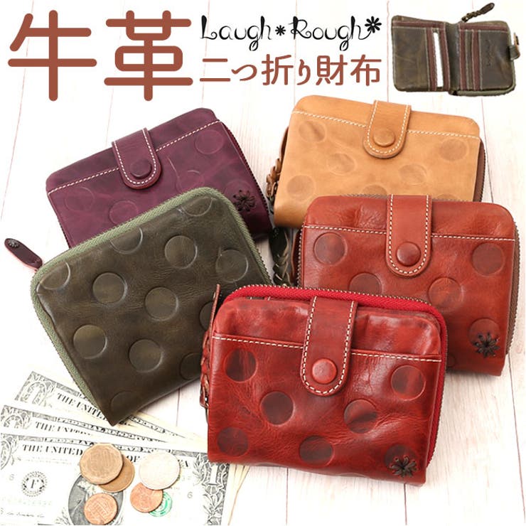 Laugh Rough 二つ折り財布[品番：BCYW0019711]｜BACKYARD FAMILY