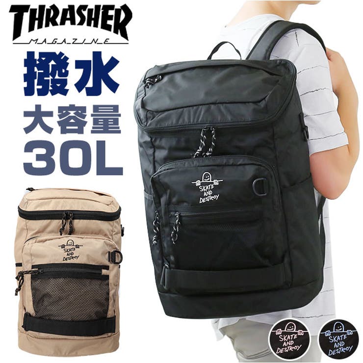 THRASHER スラッシャー THR-262 Backpack 30L[品番：BCYW0022626