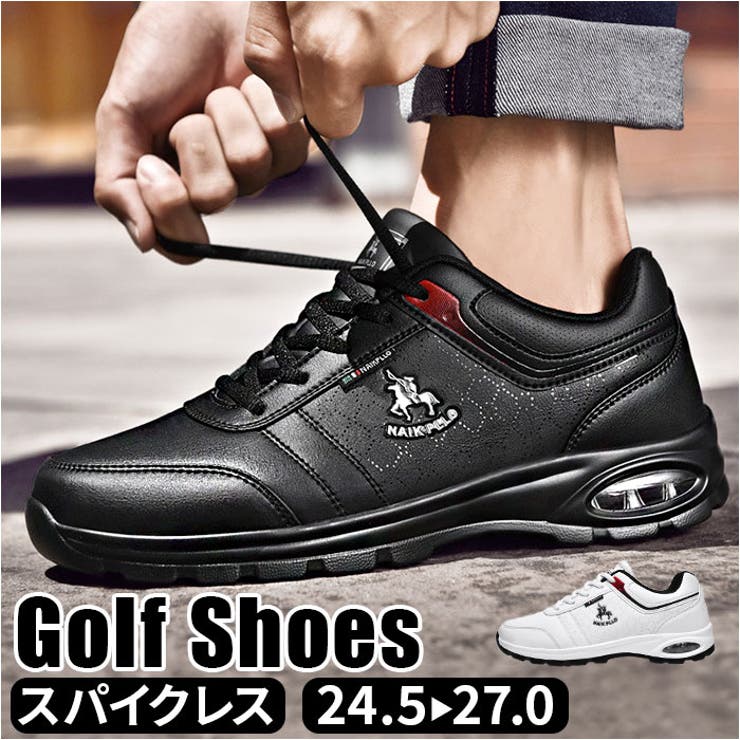 39(24.5cm)】ゴルフ シューズ メンズ カジュアル pmygolfshoes725[品番