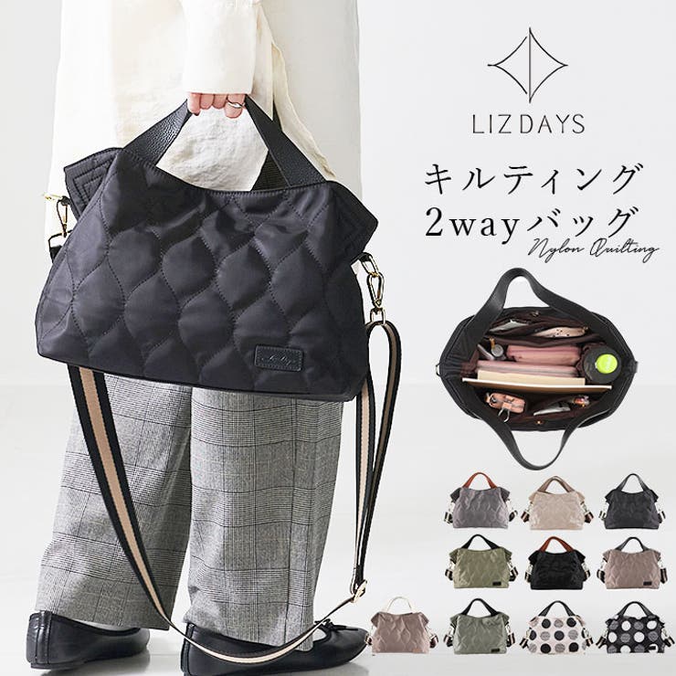 LIZDAYS ナイロンショルダーバッグ[品番：BCYW0025947