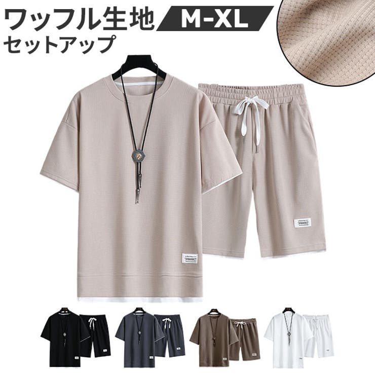 セットアップ メンズ 半袖 ハーフパンツ mssup328mg | BACKYARD FAMILY | 詳細画像1 