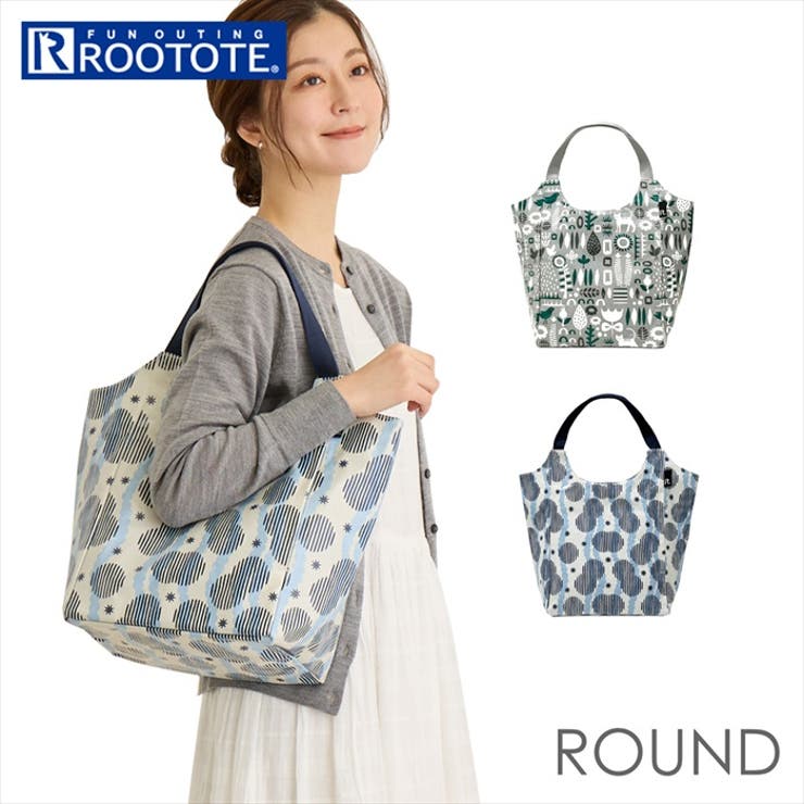 ファッション好きが選ぶ人気ブランドランキング ROOTOTE ルートート EU.ラウンドクレール-C[品番：BCYW0029511 エコバッグ