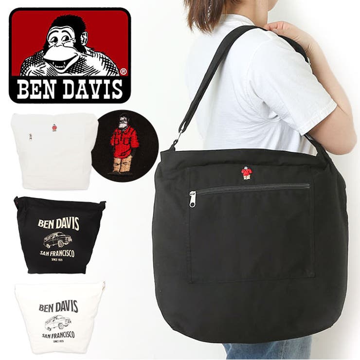 BEN DAVIS ベンデイビス CANVAS LARGE SHOULDER | BACKYARD FAMILY | 詳細画像1 