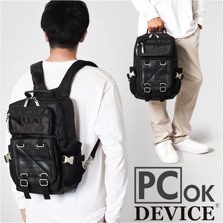 DEVICE WORK ナイロン2wayミニリュック[品番:BCYW0030711 DEVICE WORK ナイロン2wayミニリュック[品番:BCYW0030711