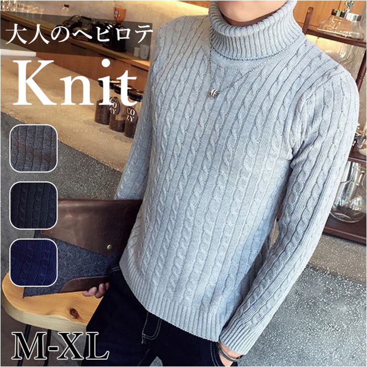 ニット セーター タートルネック | BACKYARD FAMILY | 詳細画像1 