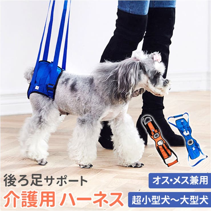 犬 介護用ハーネス 後足用 歩行補助 | BACKYARD FAMILY | 詳細画像1 