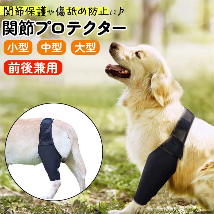 犬 サポーター 前足後足左右兼用[品番：BCYW0034033]｜BACKYARD