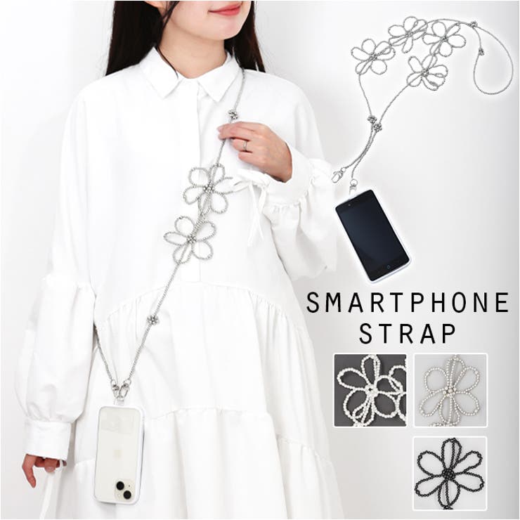 ビーズフラワーストラップ | BACKYARD FAMILY | 詳細画像1 