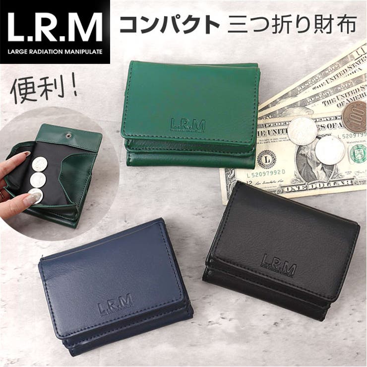 L.R.M 合皮コンパクト財布 | BACKYARD FAMILY | 詳細画像1 