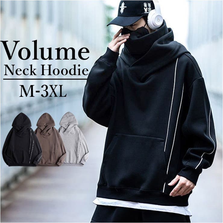 ボリュームネックパーカー | BACKYARD FAMILY | 詳細画像1 