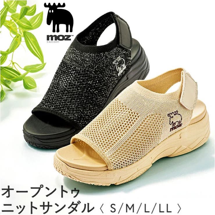 【ｍｏｚ】オープントゥニットサンダル | BACKYARD FAMILY | 詳細画像1 
