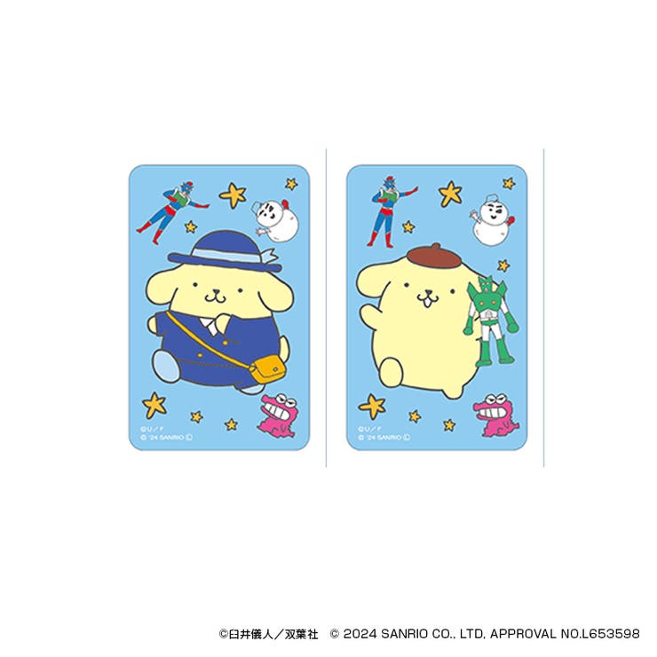 クレヨンしんちゃん×サンリオキャラクターズ まじかる百貨店ステッカー(10) | BACKYARD FAMILY | 詳細画像1 