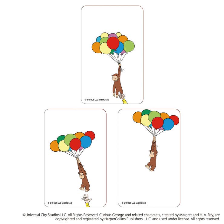 おさるのジョージ まじかる百貨店クリアカード(10) | BACKYARD FAMILY | 詳細画像1 