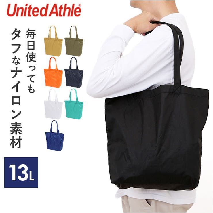 United Athle ユナイテッドアスレ リップストップ トートバッグM | BACKYARD FAMILY | 詳細画像1 