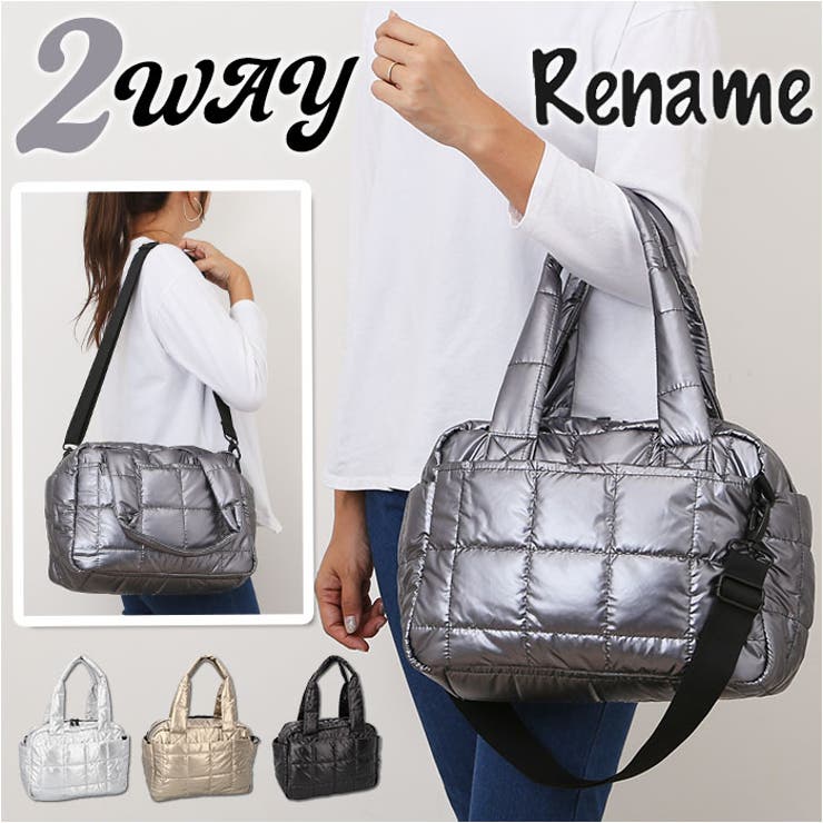 Rename キルティング トートバッグ | BACKYARD FAMILY | 詳細画像1 