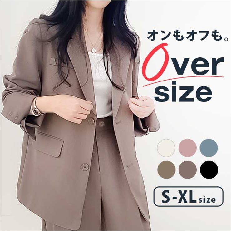 テーラードジャケット レディース ゆったり | BACKYARD FAMILY | 詳細画像1 