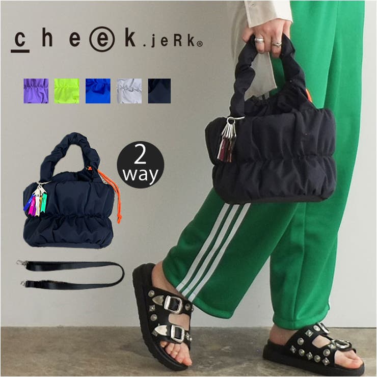 cheek チーク pokkori kincyaku 2way tote | BACKYARD FAMILY | 詳細画像1 