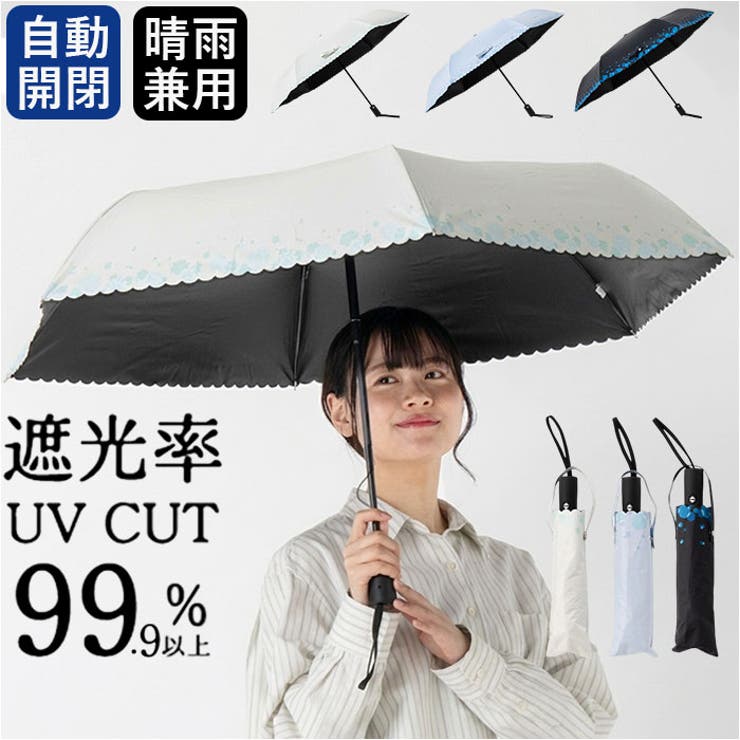Ladies UV bloc Umbrella 自動開閉傘 55cm | BACKYARD FAMILY | 詳細画像1 