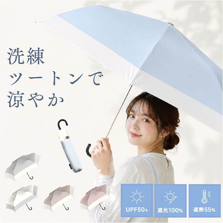 Parasol 55cm UV 日傘 折りたたみ | BACKYARD FAMILY | 詳細画像1 