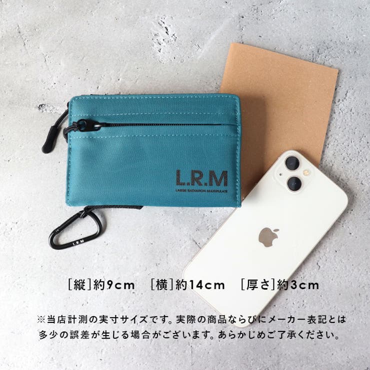 L.R.M ナイロン隠しジップミドル財布 | BACKYARD FAMILY | 詳細画像12 