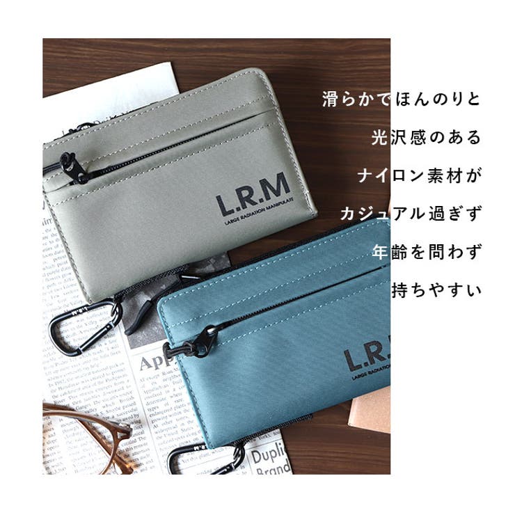 L.R.M ナイロン隠しジップミドル財布 | BACKYARD FAMILY | 詳細画像3 