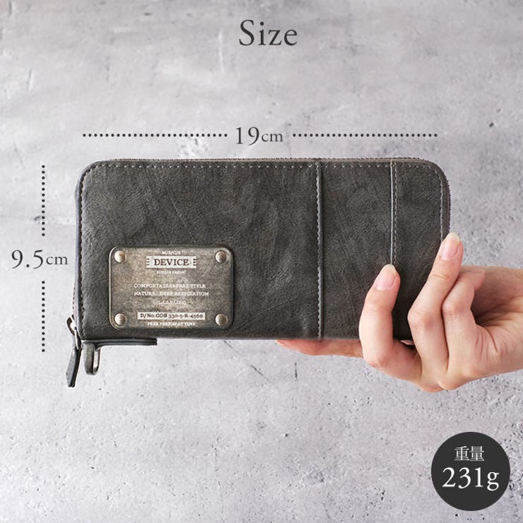 DEVICE MAD ラウンド長財布 | BACKYARD FAMILY | 詳細画像12 