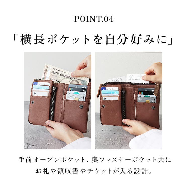 DEVICE WORK 二つ折り財布 DPL60058 | BACKYARD FAMILY | 詳細画像8 