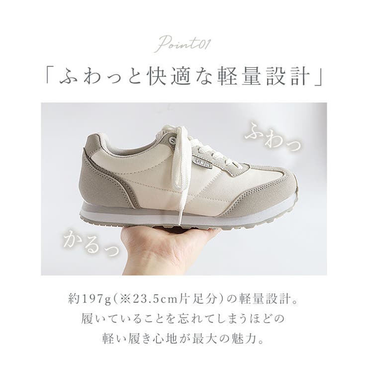EDWIN レディース 軽量スニーカー | BACKYARD FAMILY | 詳細画像6 