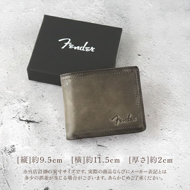 Fender 二つ折り財布 | BACKYARD FAMILY | 詳細画像12 