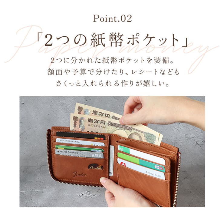 Fender 二つ折り財布 | BACKYARD FAMILY | 詳細画像6 
