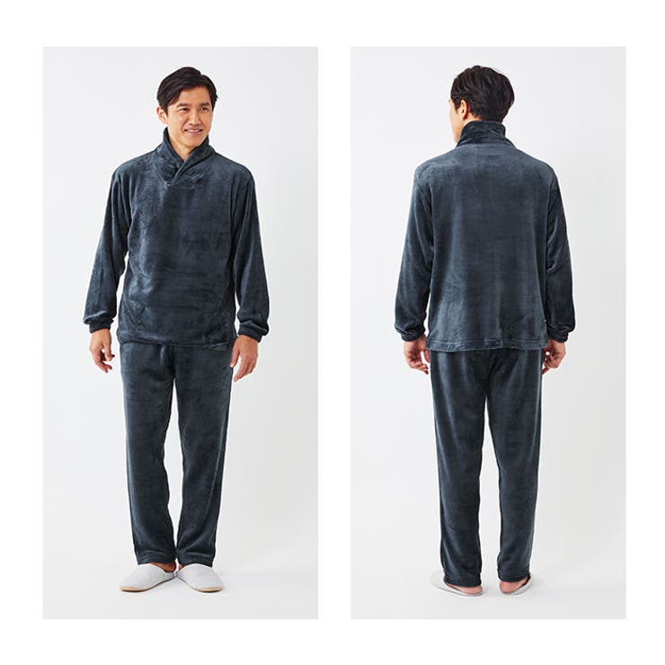 毛布の暖かメンズパジャマ | BACKYARD FAMILY | 詳細画像14 