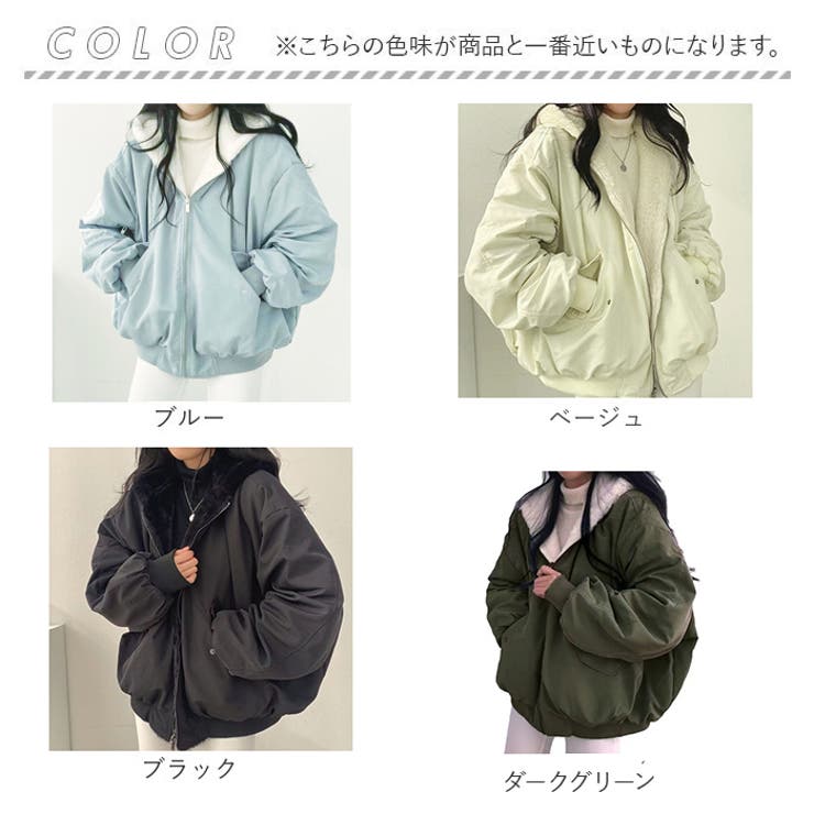 アウター ジャケット 2way レディース リバーシブル | BACKYARD FAMILY | 詳細画像16 