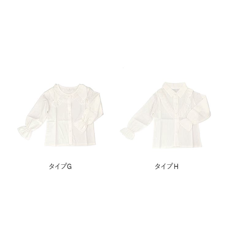 キッズブラウス レース 長袖シャツ gktops4116 | BACKYARD FAMILY | 詳細画像18 