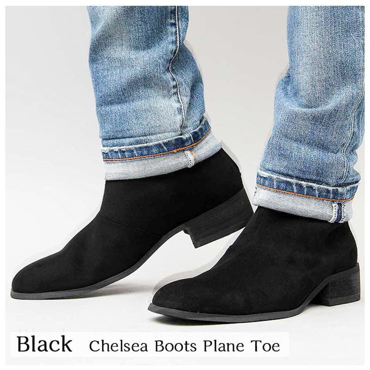 glabella CHELSEA BOOTS PLANE TOE | BACKYARD FAMILY | 詳細画像4 