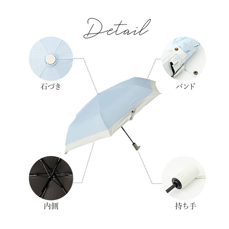 HAU PU 切り継ぎ自動開閉傘 55cm | BACKYARD FAMILY | 詳細画像14 