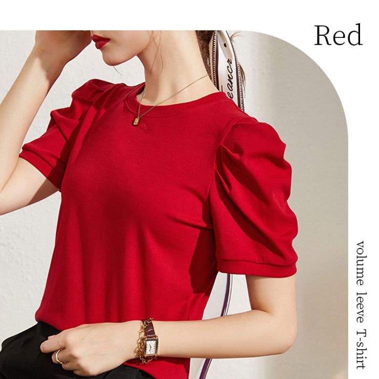 ボリュームスリーブTシャツ j109 | BACKYARD FAMILY | 詳細画像4 