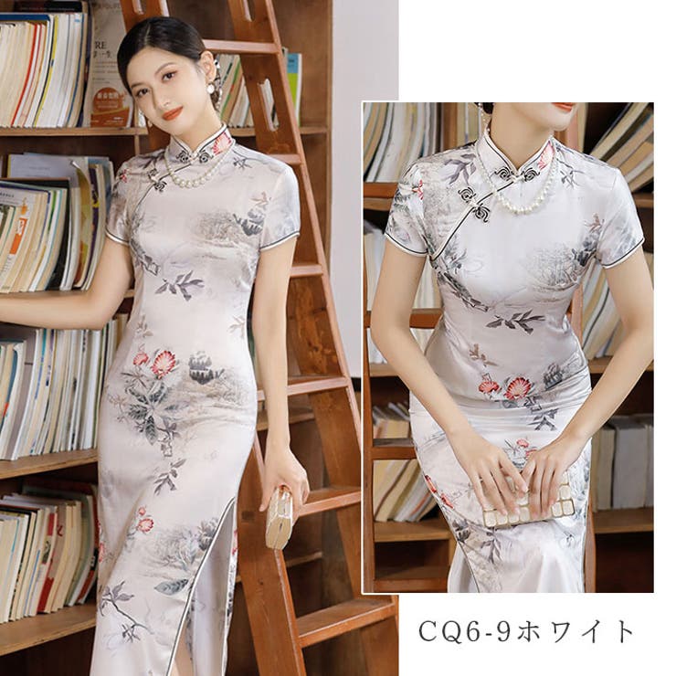 チャイナドレス 半袖 j3082cq6 | BACKYARD FAMILY | 詳細画像15 