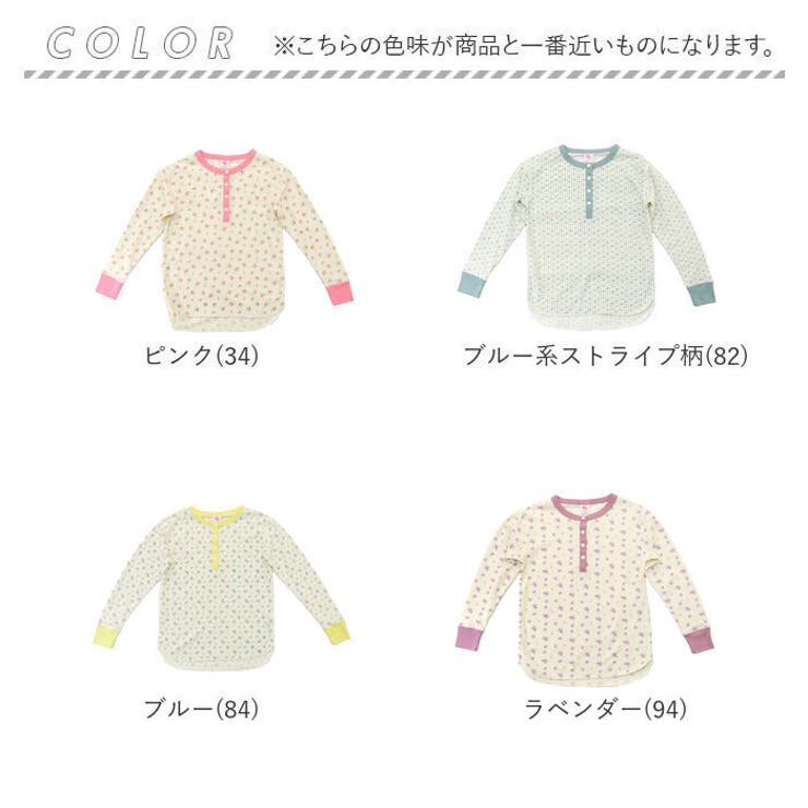JEMORGAN レディース 花柄クレリックヘンリー L/S Tee | BACKYARD FAMILY | 詳細画像20 