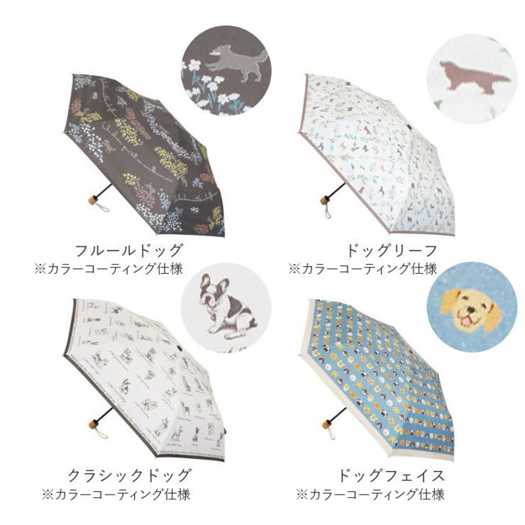 どうぶつまみれ 晴雨兼用折りたたみ傘 | BACKYARD FAMILY | 詳細画像14 