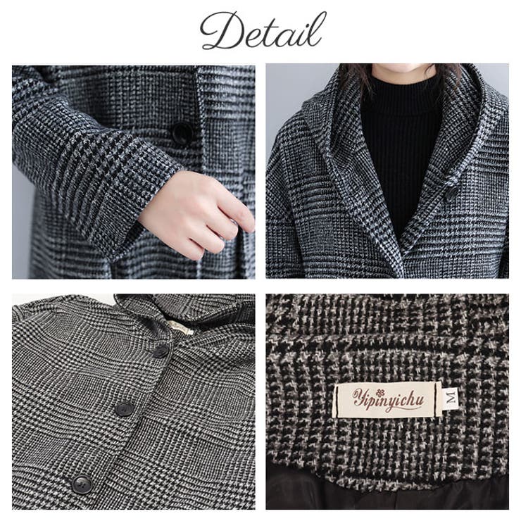 ロングコート レディース 秋冬 kcoat883 | BACKYARD FAMILY | 詳細画像12 