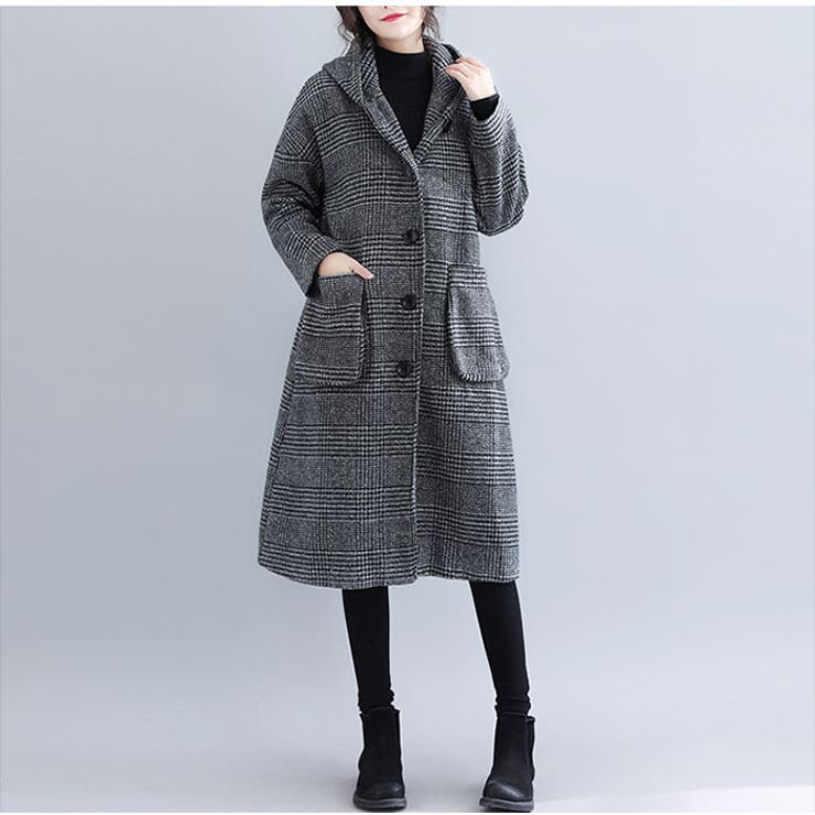 ロングコート レディース 秋冬 kcoat883 | BACKYARD FAMILY | 詳細画像4 