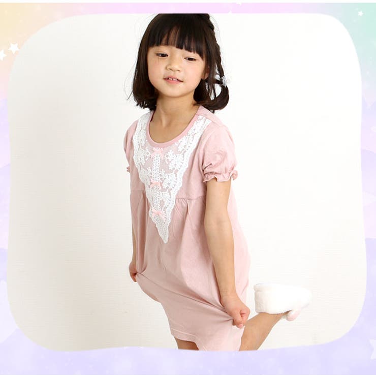 ルームウェア キッズ ワンピース パジャマ kmd01205 | BACKYARD FAMILY | 詳細画像3