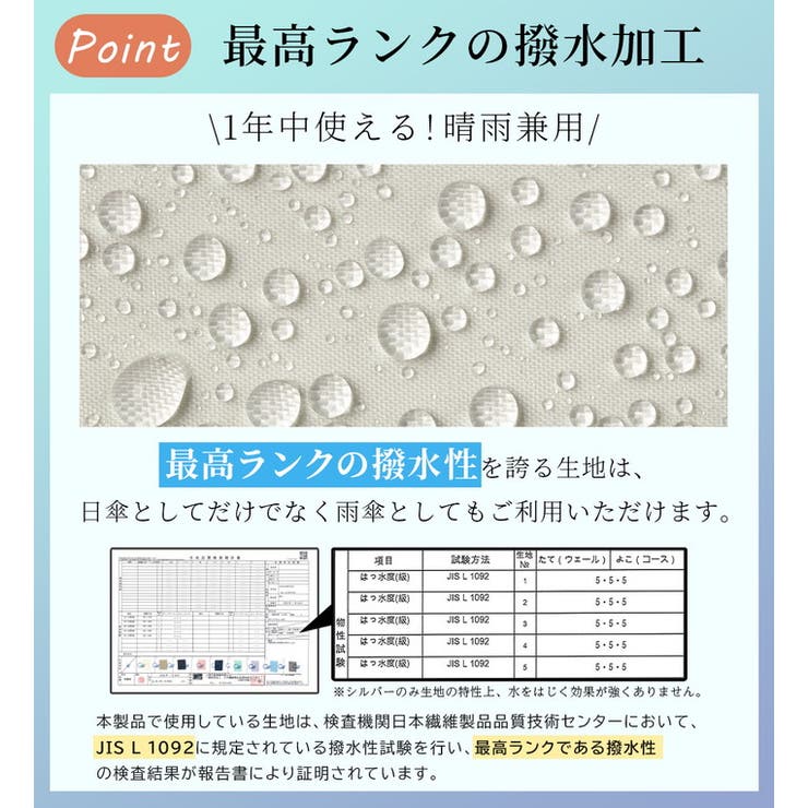 prism bicolor 55cm ラタンハンドルショート丈日傘 | BACKYARD FAMILY | 詳細画像5 