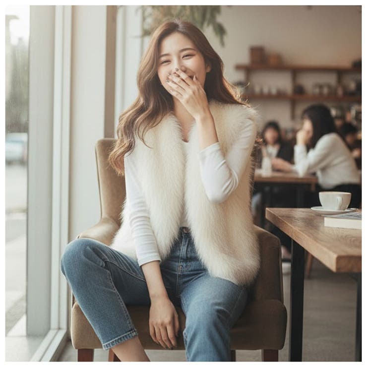 ベスト レディース ミドル丈 秋冬 kvest04 | BACKYARD FAMILY | 詳細画像4 