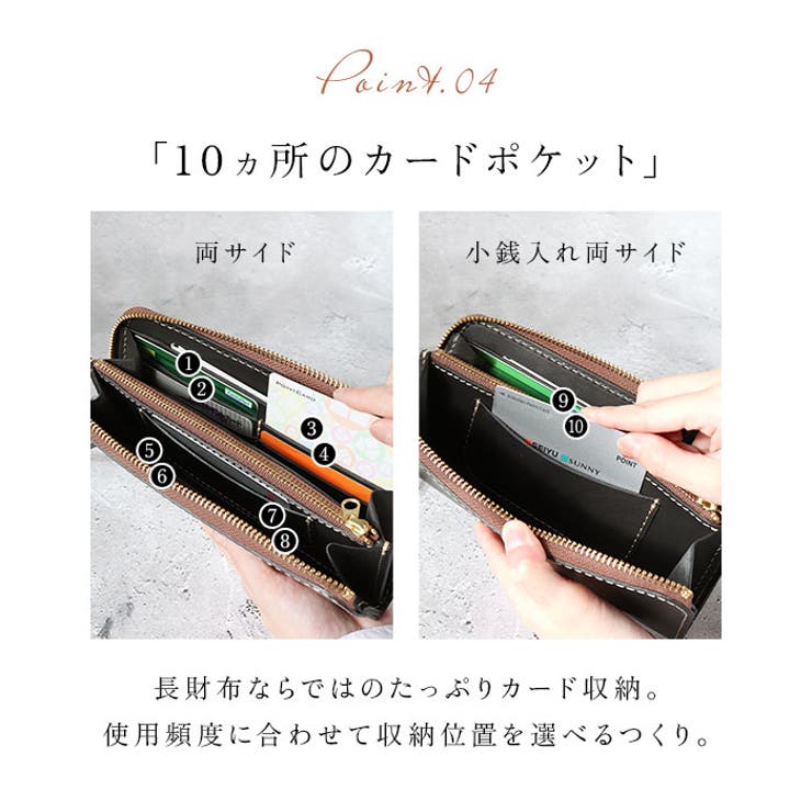 LIBERO リベロ 栃木レザー L字束入れ | BACKYARD FAMILY | 詳細画像8 