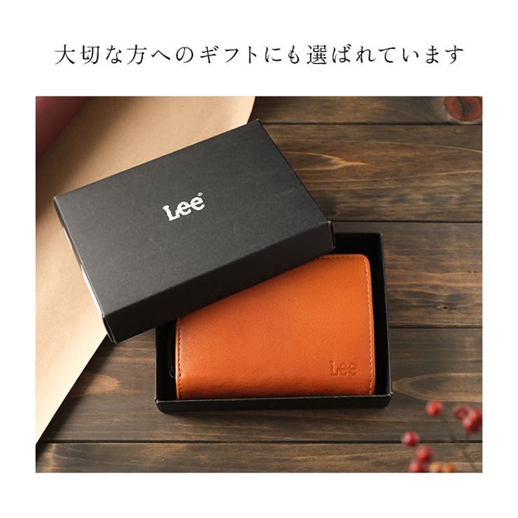 Lee 柔らかゴートレザー二つ折り財布 ラウンドファスナー | BACKYARD FAMILY | 詳細画像10 