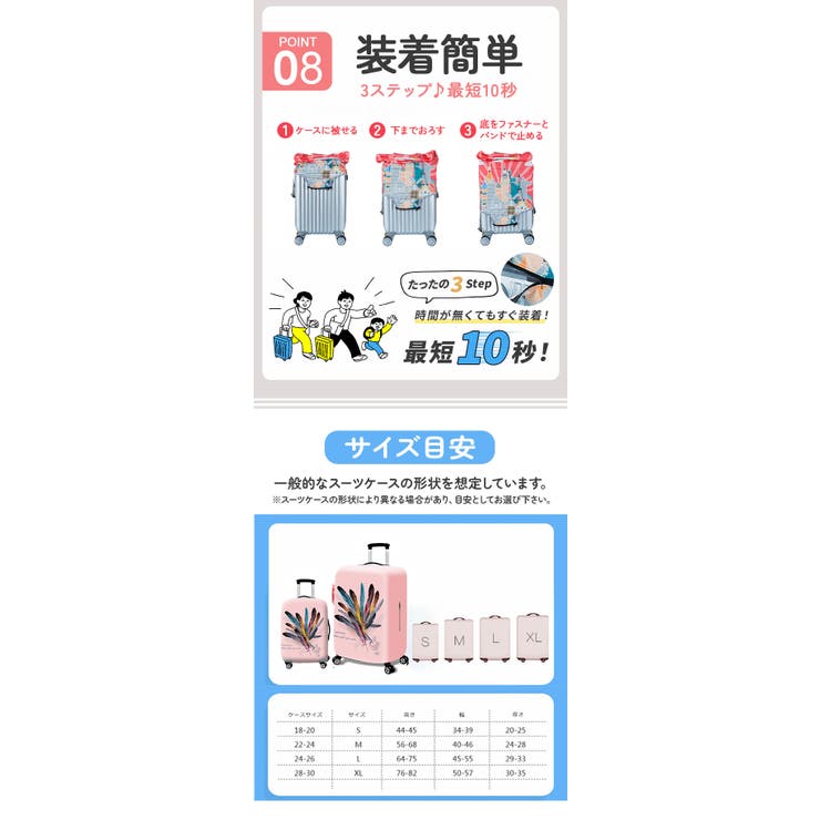 スーツケースカバー lysc224 | BACKYARD FAMILY | 詳細画像14 