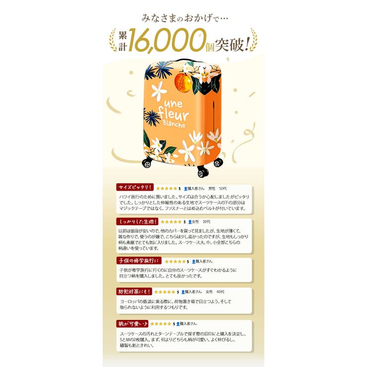 スーツケースカバー lysc224 | BACKYARD FAMILY | 詳細画像3 